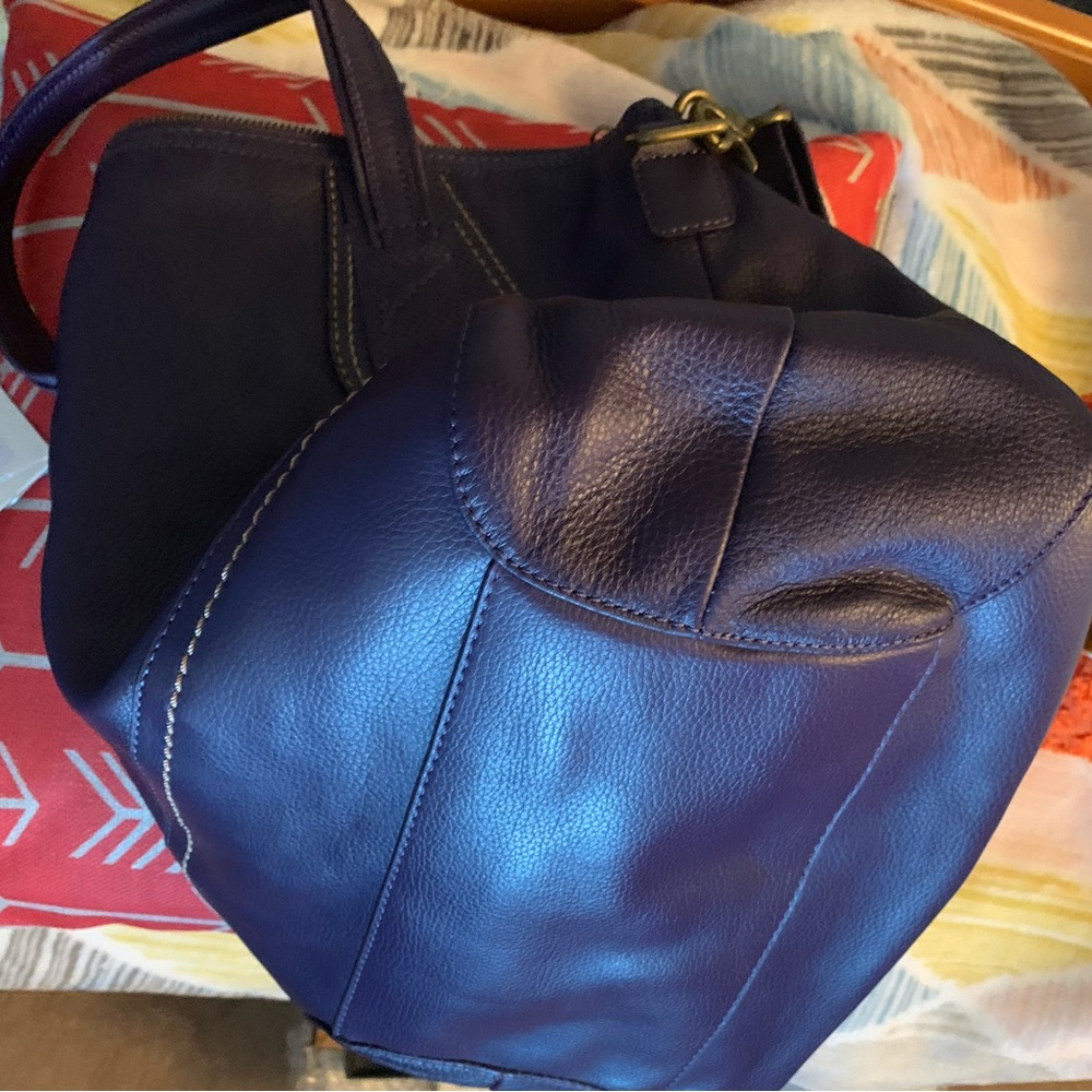 The SAK purple Large zipper puse - Picture 5 of 12
